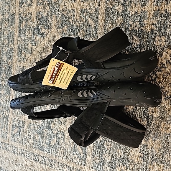 Brand New Men's Sketchers Memory Foam Sandles - Picture 9 of 11